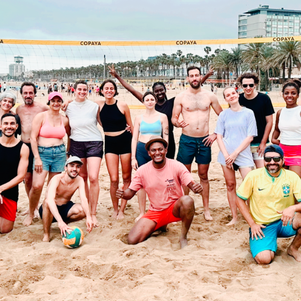 Break Time Volleyball