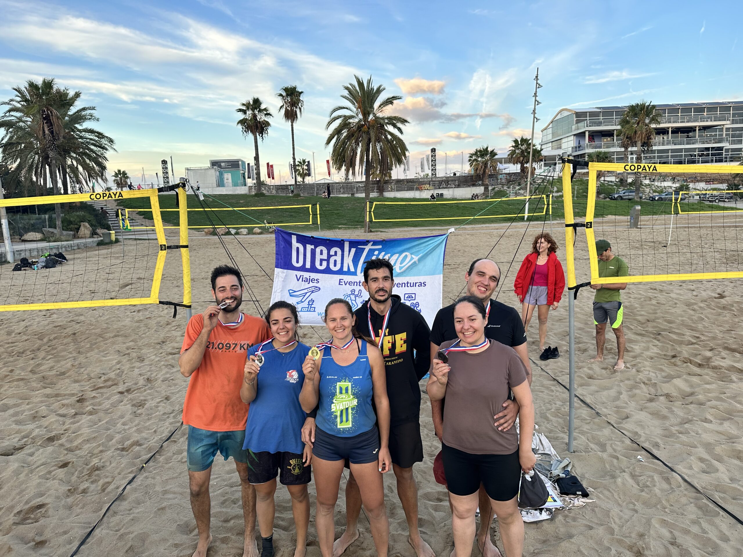 Torneo Beach Volleyball Break Time